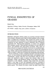 Fungal Endophytes of Grasses - College of Agriculture and Natural