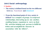 Unit-2 Social anthropology