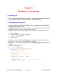 Chapter 02: Elementary Programming