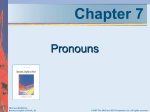 pronoun