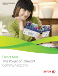 Direct Mail, The Power of Relevant Communications