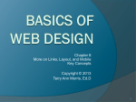 Basics of Web Design: Chapter 8
