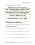 Respiration and breathing Task 1 Task 2