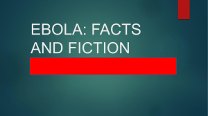 ebola: facts and fiction