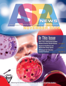 ASRA News, Volume 14, Issue 4, pp 5-8,22
