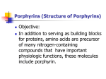 Porphyrins (Structure of Porphyrins)