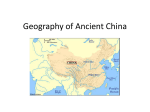Geography of Ancient China
