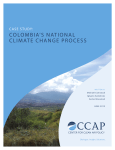 Case Study: Colombia`s National Climate Change Process