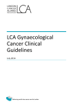 LCA | Gynaecological Cancer Clinical Guidelines