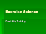 Flexibility Training