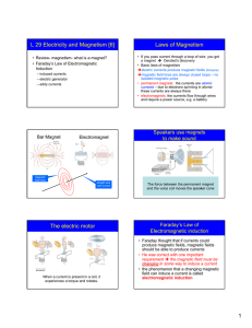 L 29 Electricity and Magnetism