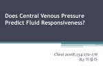 Does Central Venous Pressure Predict Fluid Responsiveness?