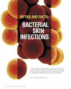 Myths and Facts: Bacterial Skin Infections