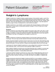 Hodgkin`s Lymphoma