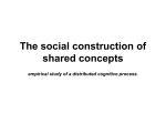 The social construction of shared concepts