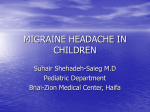 MIGRAINE HEADACHE