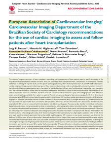 European Association of Cardiovascular Imaging