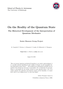 On the Reality of the Quantum State