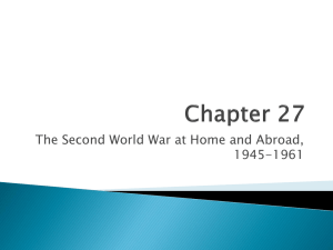 Chapter 27 Lecture