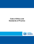 Code of Ethics and Standards of Practice