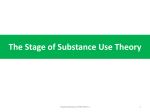 The Stage of Substance Use Theory