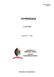 hyperoxia - Anaesthetics