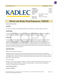 Blood and Body Fluid Exposure, 1240.00