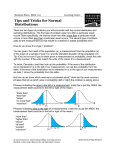Tricks for Normal Distributions - VCC Library