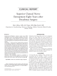Superior Cluneal Nerve Entrapment Eight Years after Decubitus