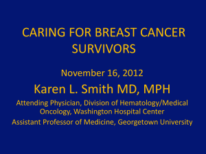 caring for breast cancer survivors