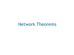 Network Theorems