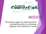 Kentucky CancerLink Mission - Patient