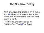 The Nile River Valley