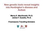 New genetic tools reveal insights into Huntington`s disease and
