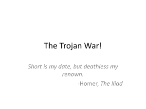 The Trojan War!
