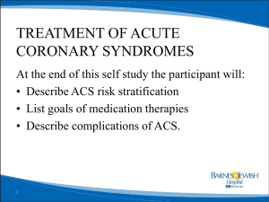 ACS Treatments