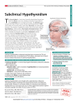 JAMA Patient Page | Subclinical Hypothyroidism