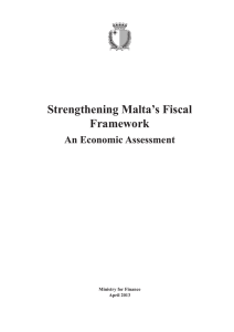 Strengthening Malta`s Fiscal Framework