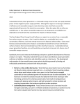 Policy Statement on Biomass Power Generation New England