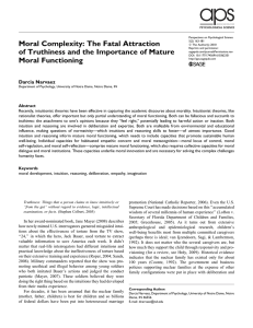 Moral Complexity: The Fatal Attraction of Truthiness and the