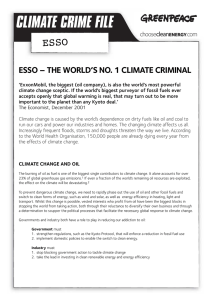 climate crime file