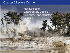 Ch06_Restless Earth Earthquakes