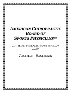 american chiropractic board of sports physicians