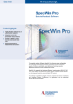 SpecWin Pro - Instrument Systems