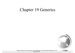 Lecture13 Generics File - Dr. Manal Helal Moodle Site