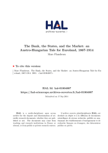 The Bank, the States, and the Market: an Austro - Hal-SHS