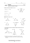 Equilateral and Isosceles practice