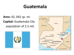 Guatemala*s History