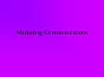 Marketing Communications