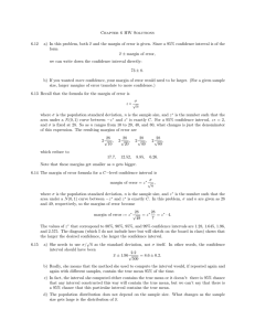 Chapter 6 HW Solutions 6.12 a) In this problem, both x and the